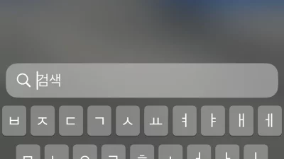 아이폰 잠금화면을 아래로 내렸을 때 검색 기능 끄는 방법