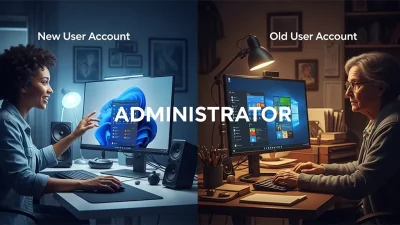How to change a new user account to an administrator on Windows 11